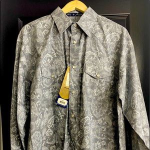 Men’s Large George Strait pearl snap shirt